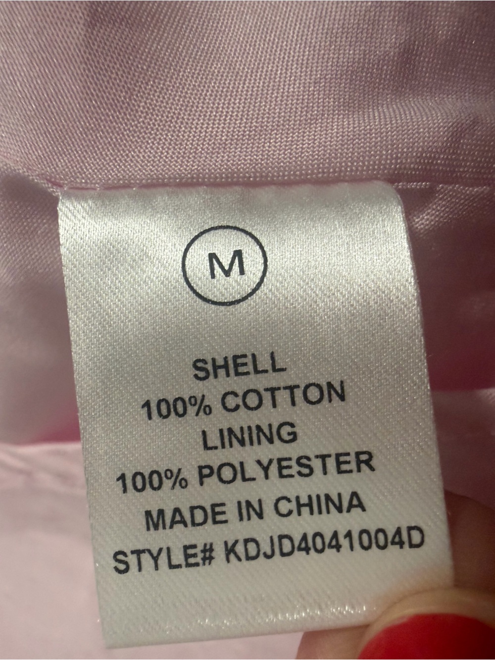 Fashion Nova Oh Darling Poplin Midi Dress Pink Corset Lace Up NWT M - Picture 14 of 15